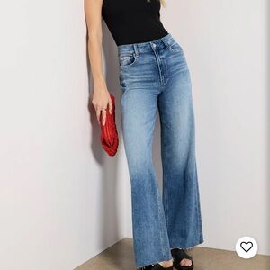 PAIGE Anessa Raw Hem 31” in Showtime